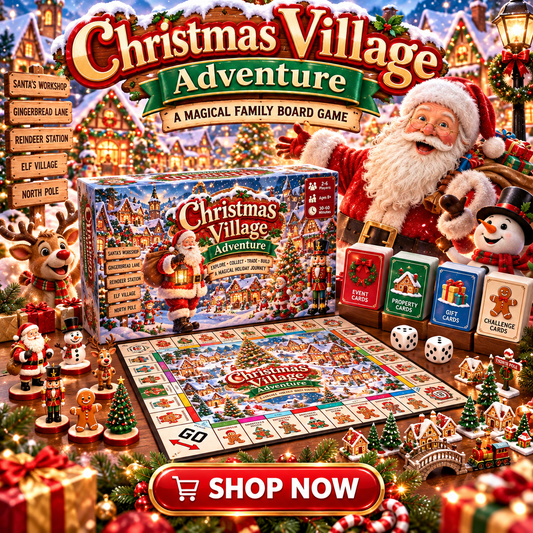 Christmas Village Adventure™ – Magical Holiday Family Board Game
