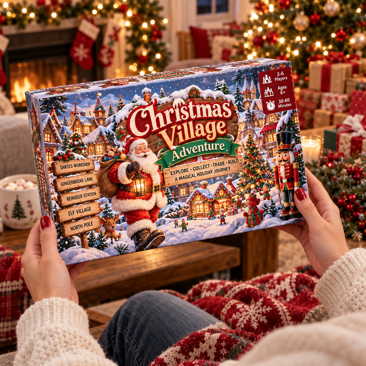Christmas Village Adventure™ – Magical Holiday Family Board Game